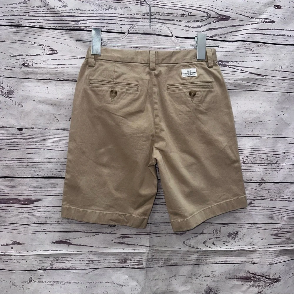 Vineyard Vines Khaki Performance Breaker Shorts Size 10 - Picture 4 of 4